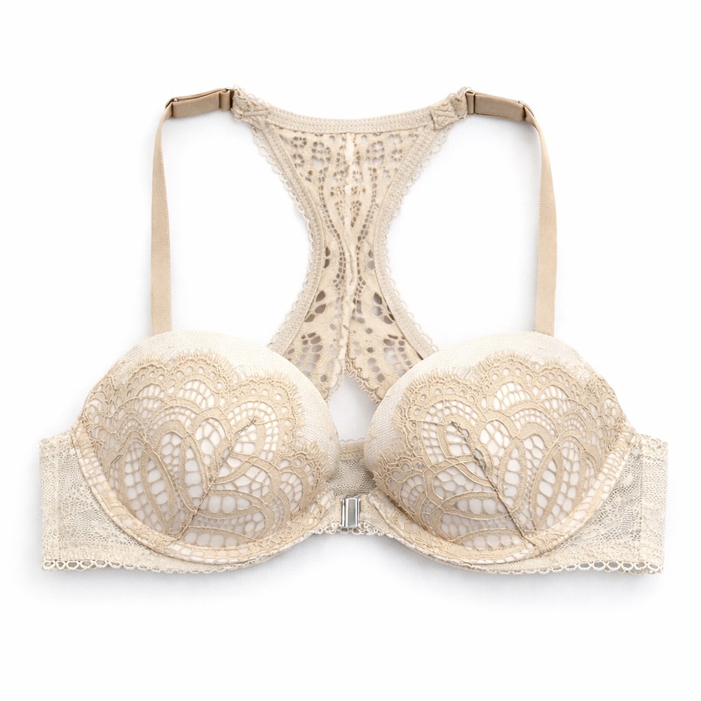 Victoria’s Secret Dream Angels Lace Racerback Push Up Bra 32B